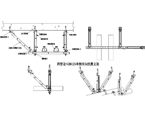 太原管道抗震支吊架